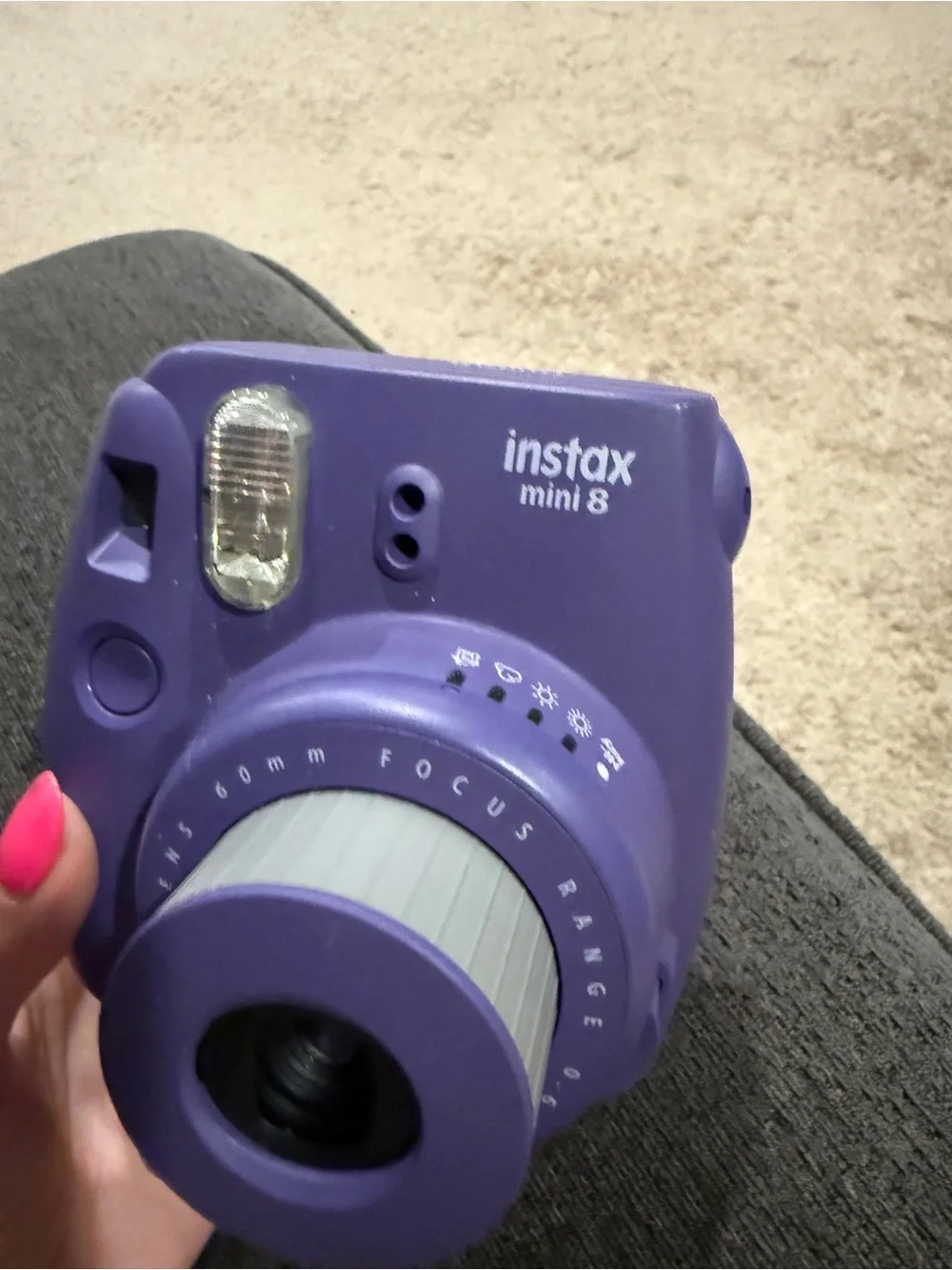 Fujifilm Instax Mini 8 Instant Camera - Deep Purple
